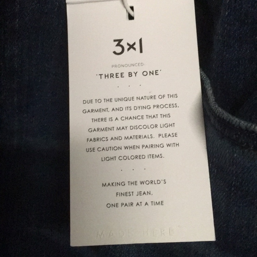 3x1 W4 Colette Slim Crop High Rise Jeans - Picture 7 of 8